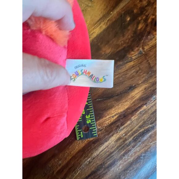 NWT Erica the Chinchilla Squishmallow, School Cardigan, 8" - Picture 3 of 6